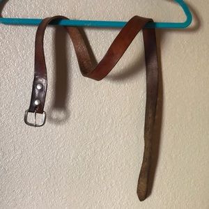 Vintage leather belt